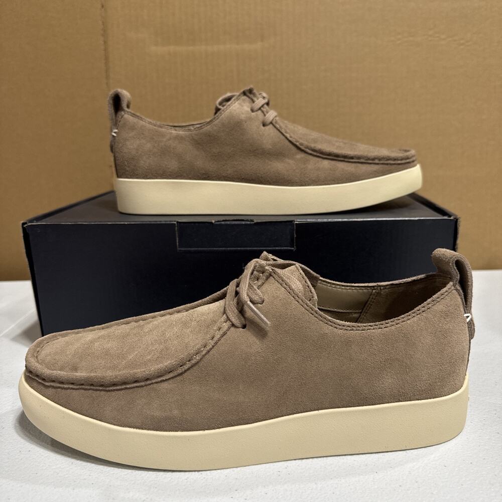 Everlane Desert Shoe Brown Suede Lace Shoes Mens 7 Low Top Loafers Minimalist